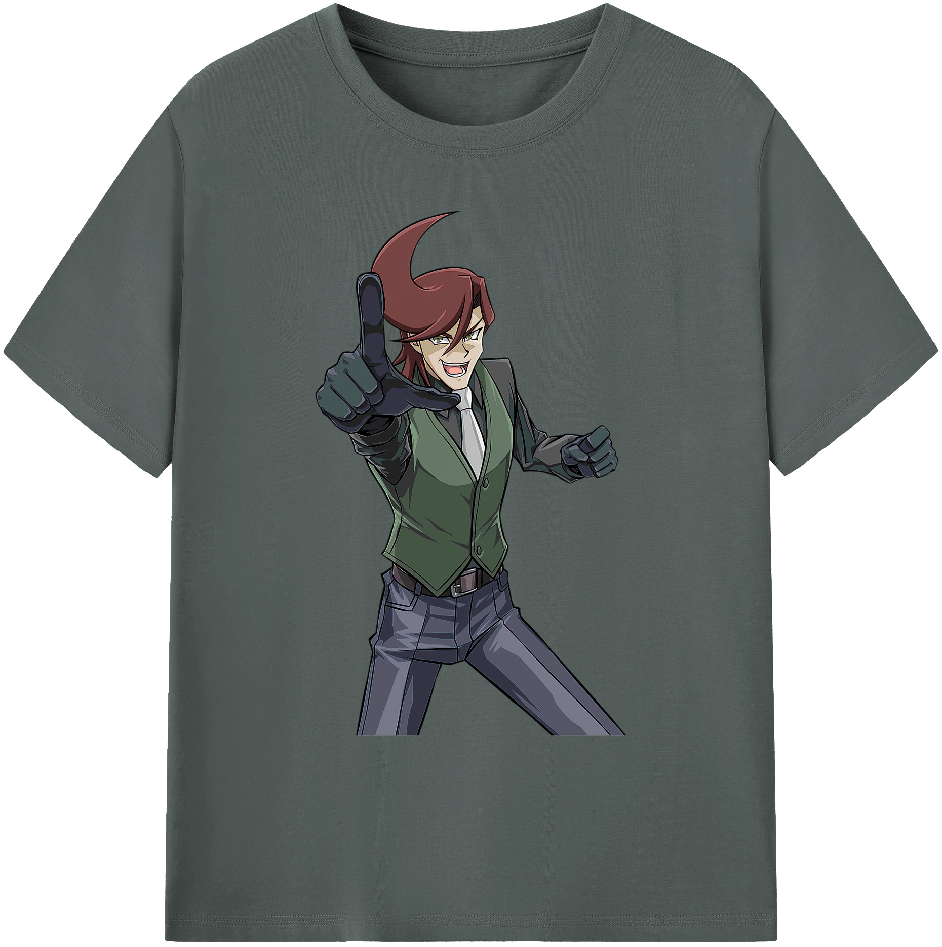 （画像用） 遊☆戯☆王 Yu-Gi-Oh! 綿100％ メンズ半袖Tシャツ｜肌触りやわらか＆通気性